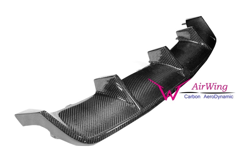 Benz W117 CLA45-CLA250 revo carbon rear diffuser 06